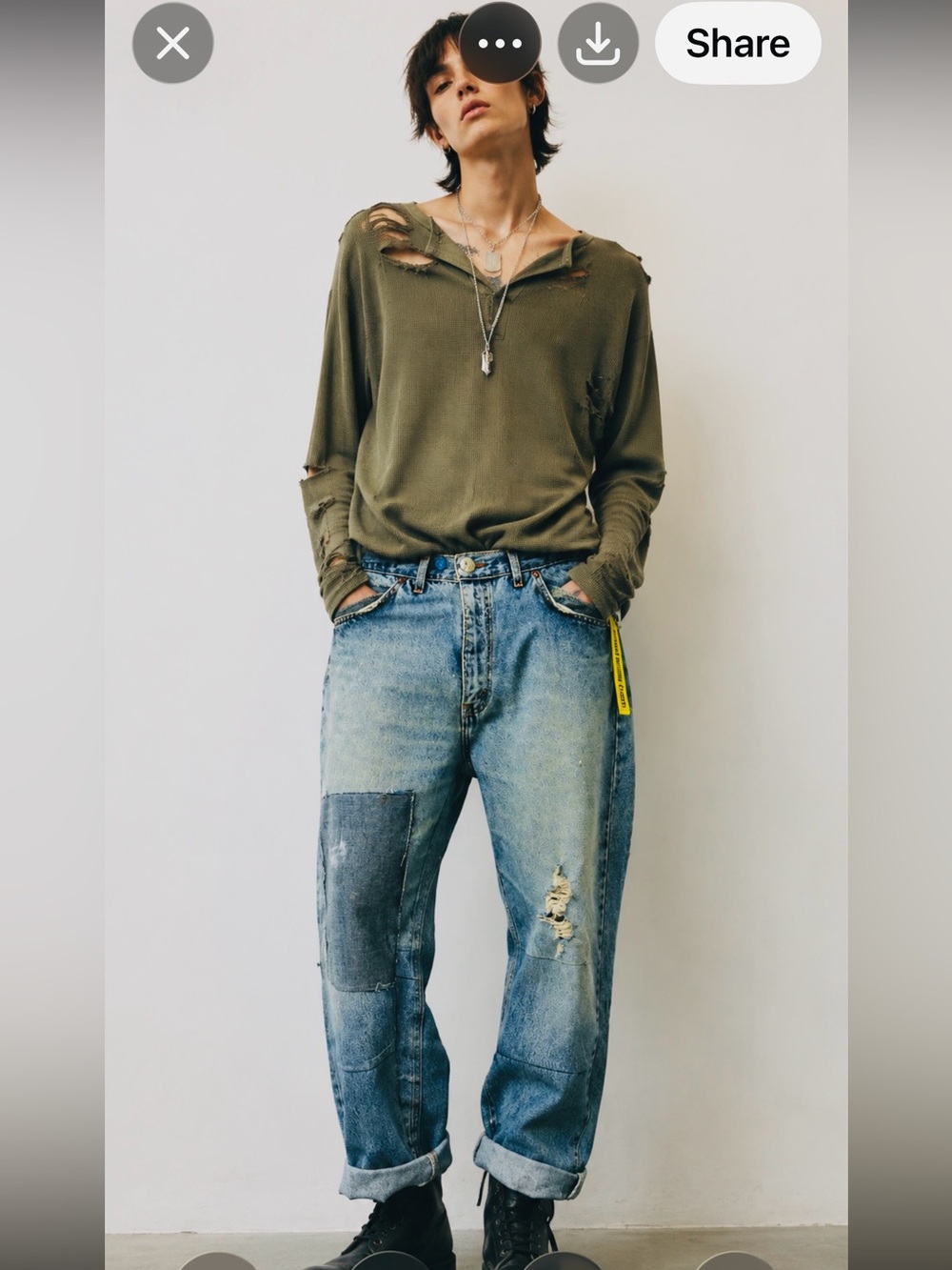 Vintage Levi’s barrel